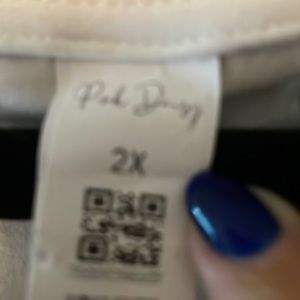 Empire waist sleeveless top